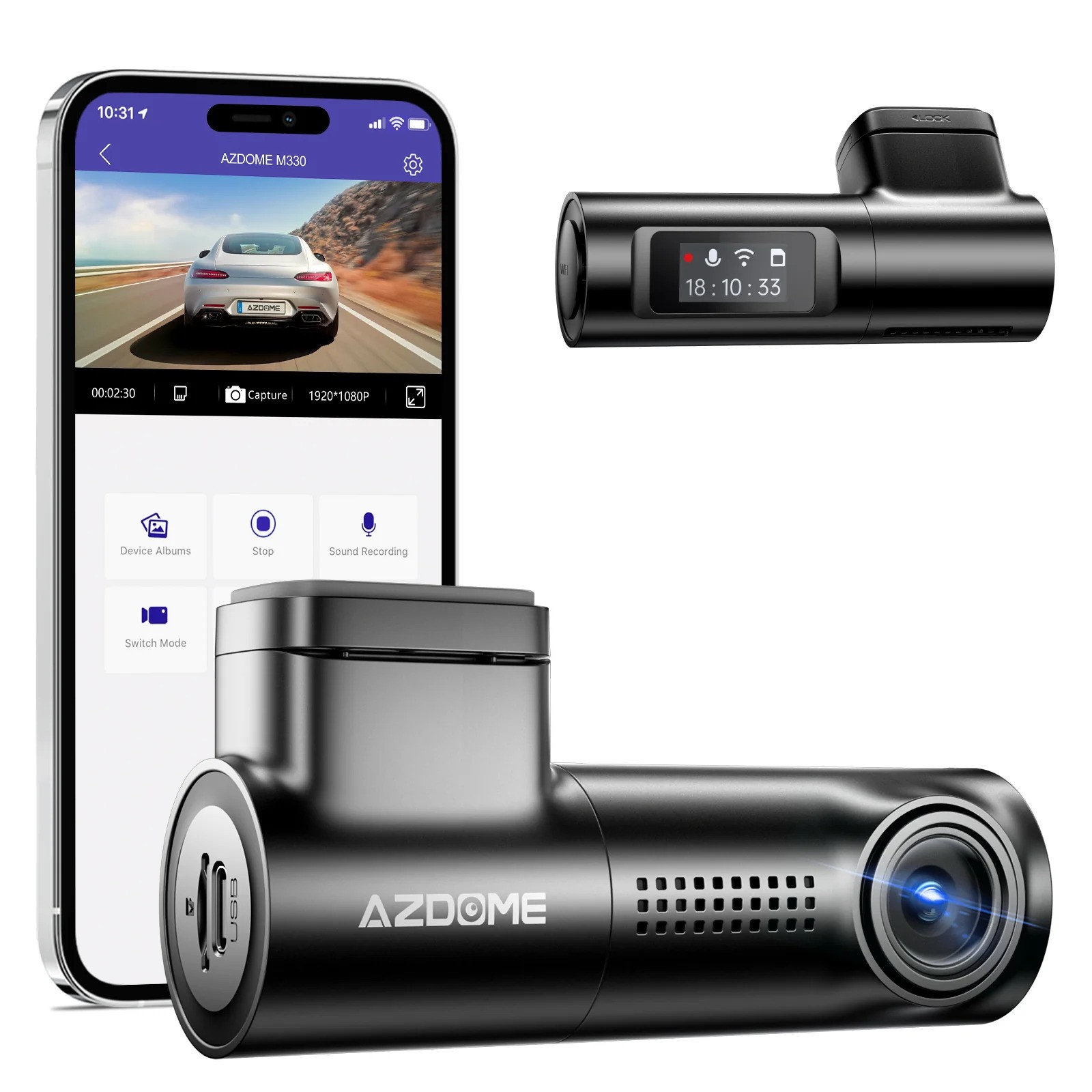 Azdome M330 CH-1 64GB